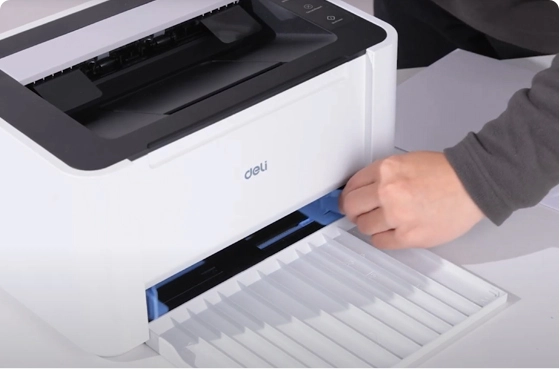 02 Nguồn cấp giấy & bật nguồn