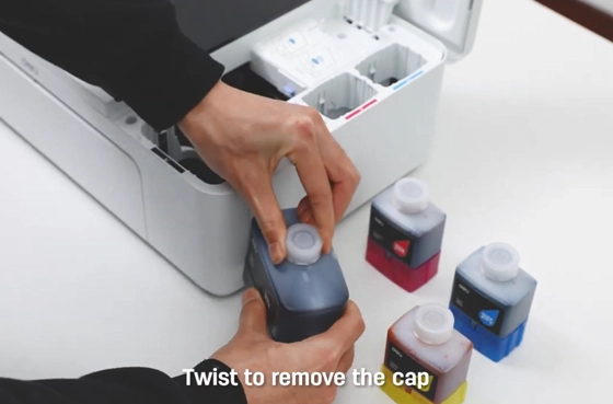 03 phù hợp với Chai Mực Deli máy in phun d311nw