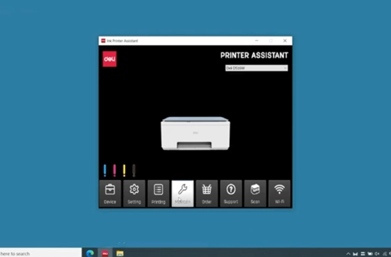 07 đầu in làm sạch qua máy tính