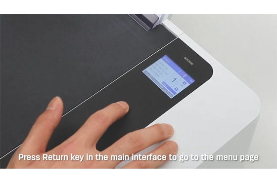 10 hiệu chuẩn qua máy in Deli máy in phun d311nw