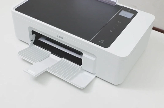 12 đầu in làm sạch qua máy in Deli máy in phun d311nw