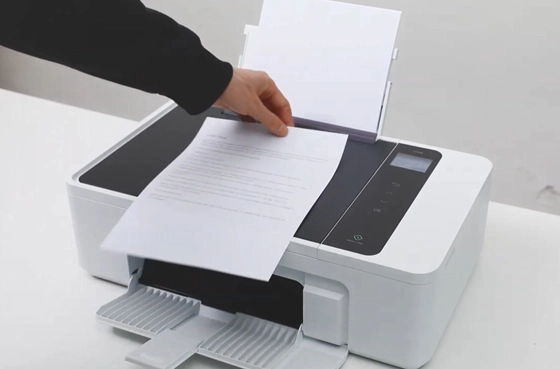 Máy in Deli cài đặt màu 17 sao chép máy in phun d311nw