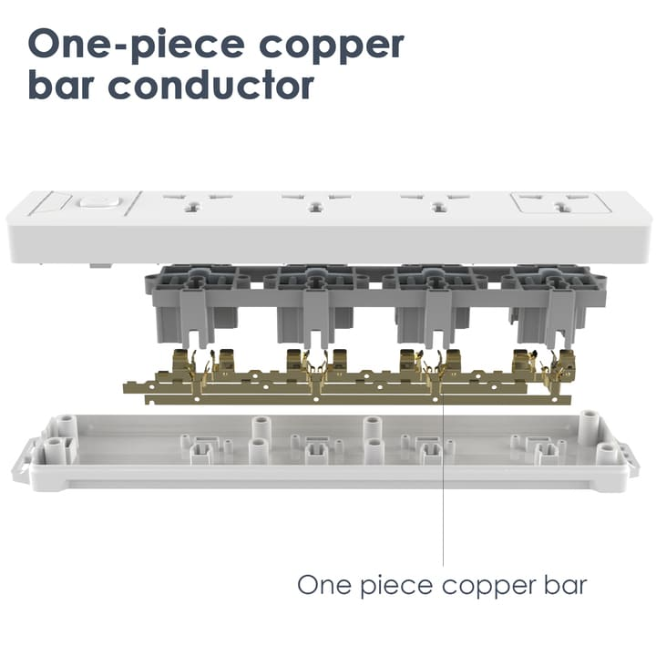 et403 4 holes 3m universal conventional power strip company