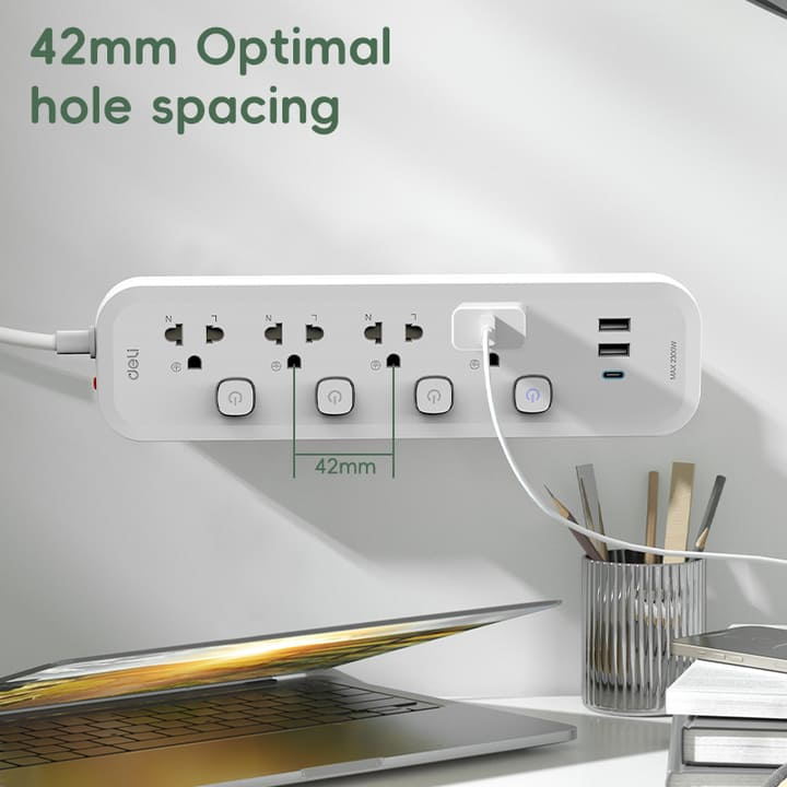 ct476 3 holes 5m thai conventional power strip china