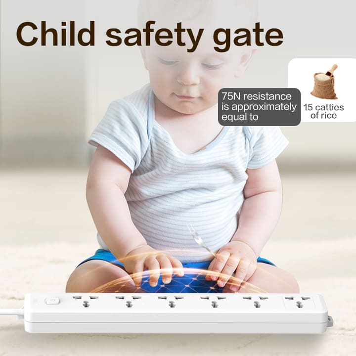 ct706 6 holes 5m universal conventional power strip company