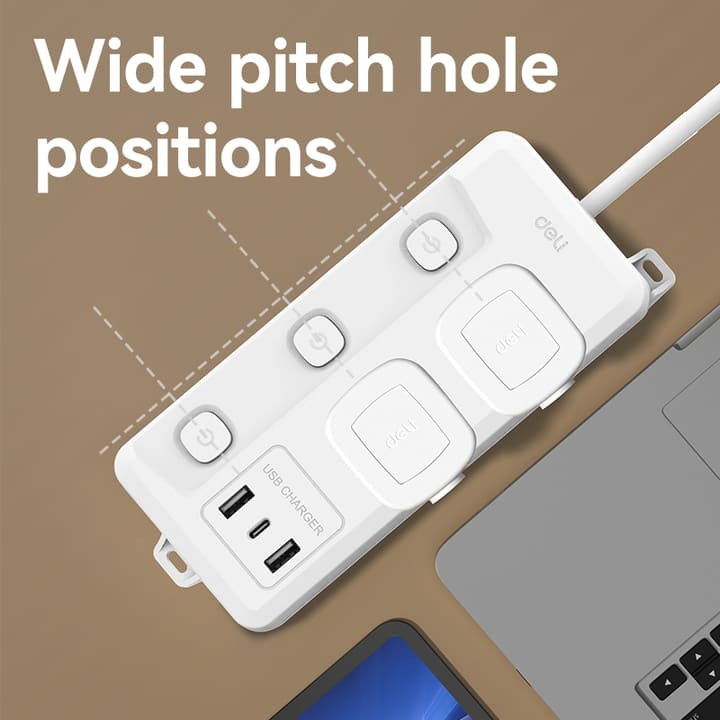 ct710 3 holes 2m universal conventional power strip china