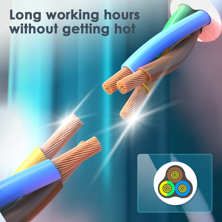 et411 4 holes 2m universal conventional power strip manufacturer