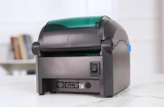 01 máy in nhãn nhiệt Deli es401