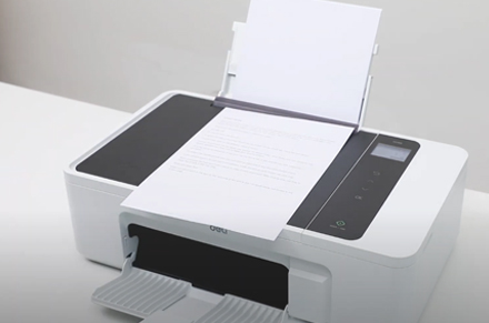 Máy in Deli cài đặt màu sao chép máy in phun d311nw