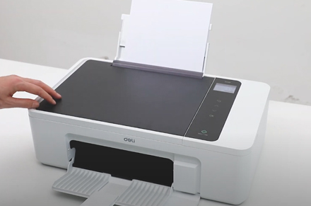 Cài đặt sao chép máy in Deli máy in phun d311nw