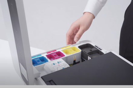 Máy in eorror Deli rỗng mực D311 NW