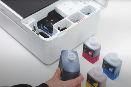 Phù hợp với Chai Mực Deli máy in phun d311nw