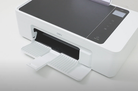 Đầu in làm sạch qua máy in Deli máy in phun d311nw