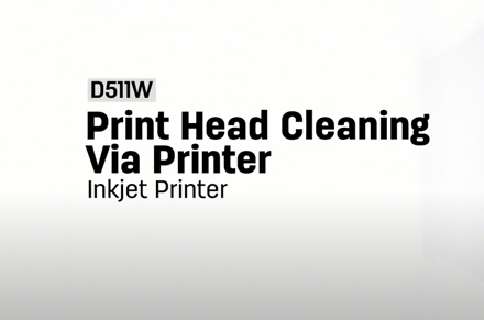 Vệ sinh đầu máy in qua máy in