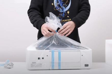 Giải nén máy in Deli video máy in phun d311nw