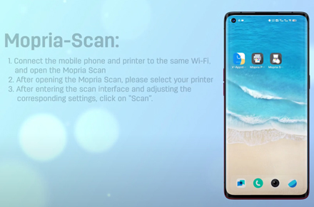 Máy in Deli Model M2000 wifi-di động-Mopria