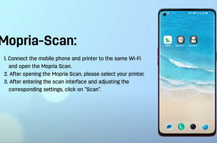 Máy in Deli Model P3100 wifi-di động-Mopria