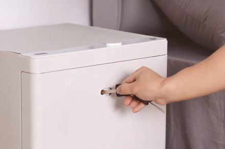 DELI et606 Tủ đầu giường gia đình an toàn